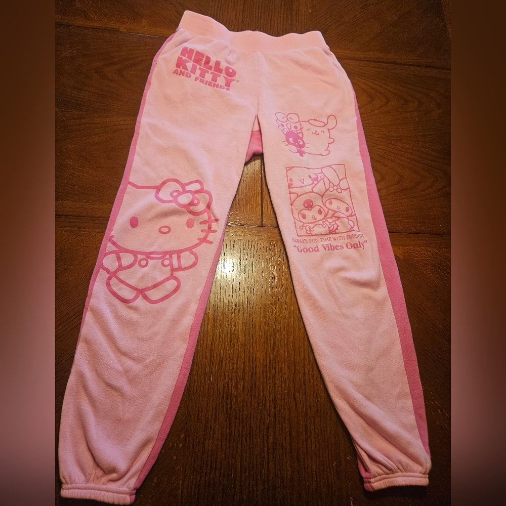 Hello Kitty Pink Sweat Pants